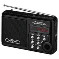 SENCOR SRD 215 B RÁDIO S USB/MP3