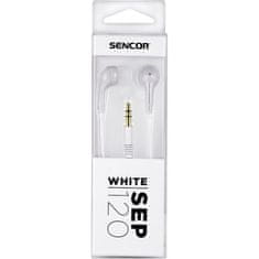 SENCOR SEP 120 WHITE Slúchadlá