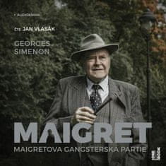 Georges Simenon: Maigretova gangsterská partie - CDmp3 (Čte Jan Vlasák)