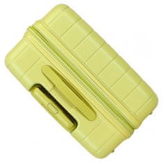 Jada Toys MOVOM Wood Yellow, Sada luxusných ABS cestovných kufrov, 65cm/55cm, 531896B