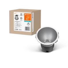 Osram LEDVANCE zapustené svietidlo Spot Twist 93mm 10W 3000K biela/strieborná 4099854089183