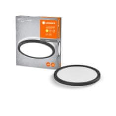 Osram LEDVANCE stropné svietidlo Orbis Ultra Slim Backlight Click-Dim 235mm čierna 15W 4058075752863