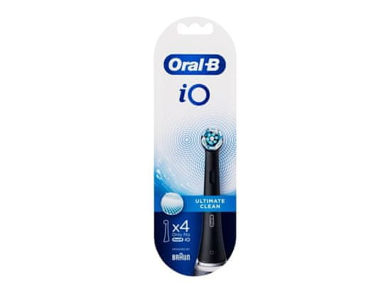 Oral-B Oral-B - iO Ultimate Clean Black - Unisex, 4 pc