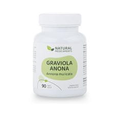 Natural Medicaments Graviola anona (Annona muricata) 90 kapsúl
