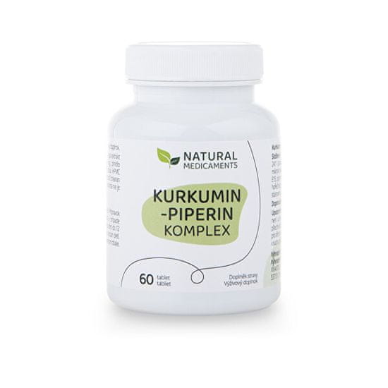 Natural Medicaments Kurkumín-piperín komplex 60 tablet