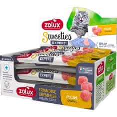 Zolux Sweeties Krémová pochúťka s kuracím mäsom 14g pre mačky 1ks