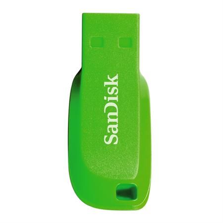 SanDisk FlashPen-Cruzer Blade 16 GB elektricky zelená