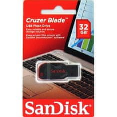 SanDisk Cruzer Blade/32GB/USB 2.0/USB-A/Čierna