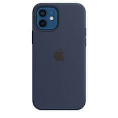 Apple iPhone 12/12 Pre Silicone Case w MagSafe D.Navy/SK