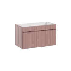 Kúpeľňová skrinka ICONIC ROSE 82-80-E-1S - ružové