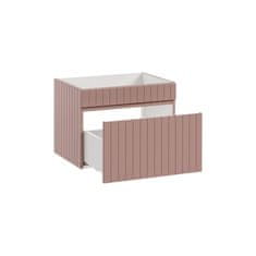 Kúpeľňová skrinka ICONIC ROSE 82-60-E-1S - ružové