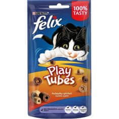 Felix snack cat -Play Tubes príchuť kura,pečeň 50 g