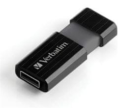 VERBATIM Store &#39;n&#39; Go PinStripe 8GB - USB Flash Disk, čierny 49062