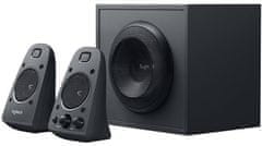 Logitech reproduktory Z625 THX, 200W RMS, 3,5mm, čierne