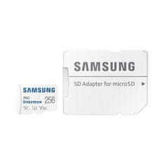 SAMSUNG Pamäťová karta Micro SDXC Pro Endurance 256GB UHS-I U1 (100R/ 40W) + SD adaptér
