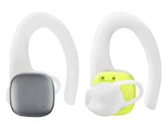 HAMA Bluetooth slúchadlá Spirit Athletics s klipom, kôstky, nabíjacie púzdro, biele