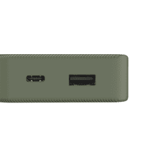 HAMA Colour 10, powerbanka 10000 mAh, 3 A, výstup: USB-C, USB-A, zelená