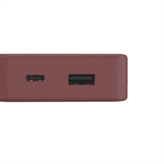 HAMA Colour 10, powerbanka 10000 mAh, 3 A, výstup: USB-C, USB-A, červená