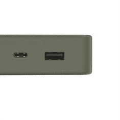 HAMA Colour 20, powerbanka 20000 mAh, 3 A, výstup: USB-C, USB-A, zelená