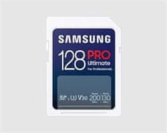 SAMSUNG pamäťová karta 128GB PRE ULTIMATE SDXC CL10 U3 V30 (č/z: až 200/130MB/s)