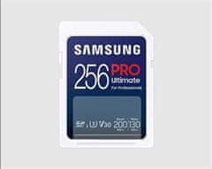 SAMSUNG pamäťová karta 256GB PRE ULTIMATE SDXC CL10 U3 V30 (č/z: až 200/130MB/s)