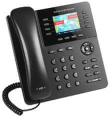 Grandstream GXP2135 VoIP telefón, 4x SIP, farebný 2,8" displej, 32x BLF