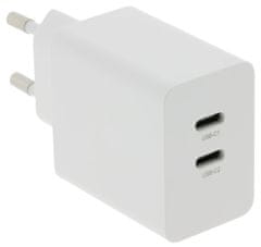 PATONA napájací adaptér Power delivery 35W 2xUSB-C -PD 3.0