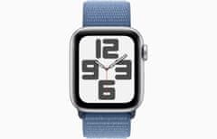 Apple Watch SE Cell/40mm/Silver/Šport Band/Winter Blue