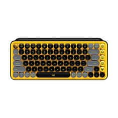 Logitech POP Keys Wireless Mechanical Keyboard With Emoji Keys - BLAST_YELLOW - US INT'L - INTNL