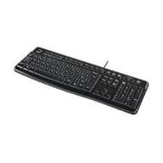 Logitech drôtová klávesnica K120 - Business EMEA - HUN layout - čierna