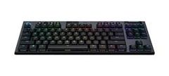 Logitech G915 LIGHTSPEED Wireless RGB Keyboard - GL Tactile - CARBON - US INT'L - INTNL