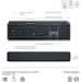 Logitech MX Keys S - GRAPHITE - US INT'L - BT - PLUS PALMREST