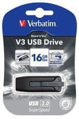 VERBATIM Store &#39;n&#39; Go V3 16GB USB 3.0 čierna