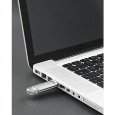 HAMA Flash Pen Laeta, USB-C/USB-A 3.1, 128 GB, 40 MB/s, strieborný