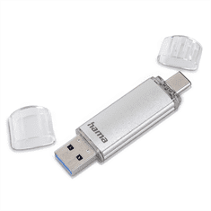 HAMA Flashdisk Flash Pen Laeta, 256 GB, 40 MB/s, strieborný