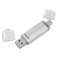 HAMA Flashdisk Flash Pen Laeta, 32 GB, 40 MB/s, strieborný