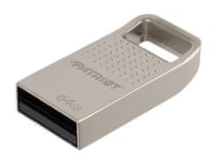 Patriot TAB200 64GB / USB Typ-A / USB 2.0 / strieborná