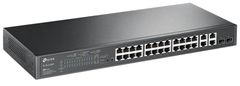 TP-LINK TL-SL2428P JetStream Switch L2/L3/L4 QoS a IGMP 24x10/100 Mbps 2xSFP PoE+, OMADA SDN