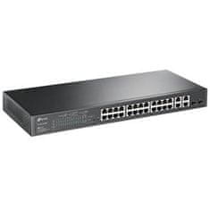 TP-LINK TL-SL2428P JetStream Switch L2/L3/L4 QoS a IGMP 24x10/100 Mbps 2xSFP PoE+, OMADA SDN