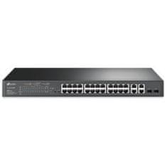 TP-LINK TL-SL2428P JetStream Switch L2/L3/L4 QoS a IGMP 24x10/100 Mbps 2xSFP PoE+, OMADA SDN