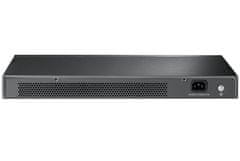 TP-LINK TL-SG1024 24-Port Gigabit Switch, 24 Gigabit RJ45 Ports, 1U 19-inch Rack-mountable Steel Case