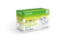 TP-LINK Powerline ethernet TL-PA4010P KIT nano adaptér (600 Mbps), priech. zásuvka