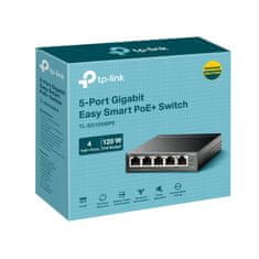 TP-LINK TL-SG105MPE 5xGb 4POE+120W Easy Smart Sw.