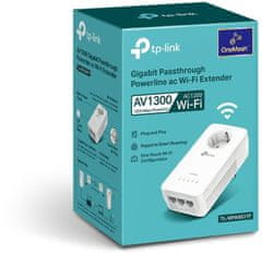 TP-LINK TL-WPA8631P AV1300 Powerline AC1200 Wi-Fi Extender - OneMesh