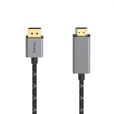 HAMA kábel DisplayPort na HDMI 1,5 m, UHD/4K @ 60 Hz, Prime Line