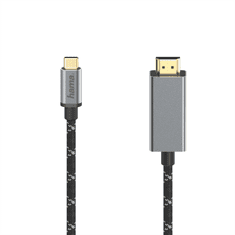 HAMA kábel USB-C na HDMI 1,5 m, UHD/4K @ 60 Hz, Prime Line