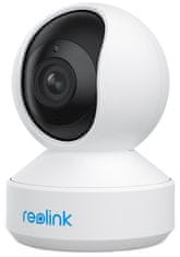 Reolink E Series E340 5MPx otočná IP kamera, 3x zoom, 2560x1920, Dual-band WiFi, SD slot až 256GB, audio, prísvit až 12m