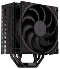 Endorfy chladič CPU Fera 5 Black / ultra tichý / 120mm fan / 4 heatpipes / PWM / pre Intel aj AMD / čierny - PREDPREDAJ