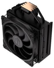 Endorfy chladič CPU Fera 5 Black / ultra tichý / 120mm fan / 4 heatpipes / PWM / pre Intel aj AMD / čierny - PREDPREDAJ