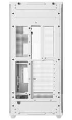 DEEPCOOL skriňa CH780 / ATX / 420 mm fan ARGB / 4xUSB 3.0 / USB-C / presklená / biela